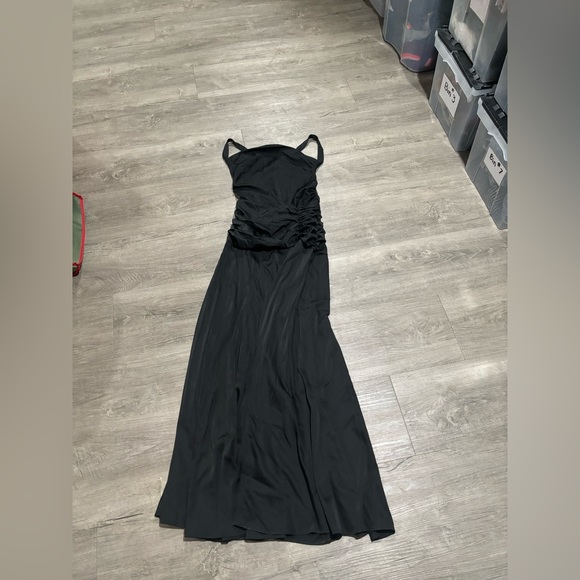 For Love And Lemons Willa Maxi Dress Size Medium In Black - Picture 5 of 10